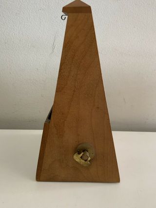 Vintage Seth Thomas Wooden Metronome E899 - 575 ISS - 2 De Maelzel 3