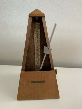 Vintage Seth Thomas Wooden Metronome E899 - 575 ISS - 2 De Maelzel 6
