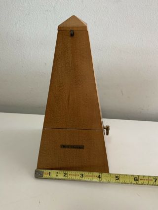 Vintage Seth Thomas Wooden Metronome E899 - 575 ISS - 2 De Maelzel 8