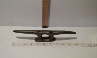 Vintage Solid Brass Wilco 10 " Boat Cleat Chock Anchoring Docking