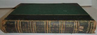 All Round The World Illustrated Record Antique 1866 Book Ainsworth 12 Color Maps