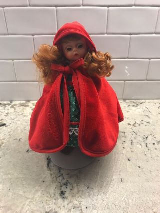 8 " Red Riding Hood Madame Alexander Doll - Cond - With Box