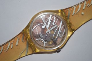1997 Vintage Swatch Watch Gr - 132 Sweetened Swiss Quartz Unisex Classic