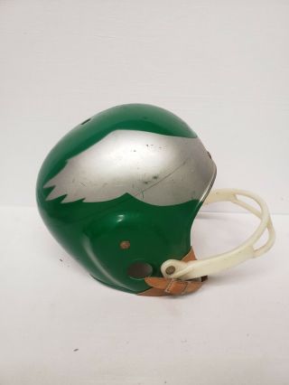 Vintage 60s Macgregor Nfl Philadelphia Eagles Football Helmet E69g Large