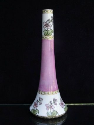 Antique Lenox American Belleek Art Deco 10 " Bud Vase