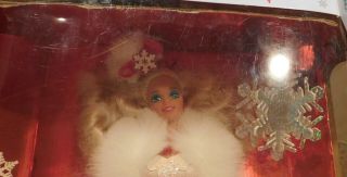 Vintage 1989 Mattel Happy Holidays Barbie 3523 Blonde Minty 3