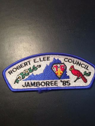 Robert E.  Lee Council 1985 National Jamboree Jsp