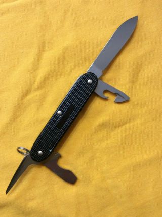 Victorinox Swiss Army Knife Black Alox Pioneer 2