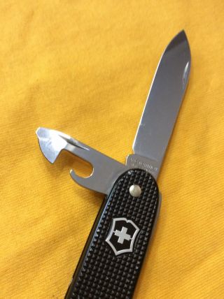 Victorinox Swiss Army Knife Black Alox Pioneer 3