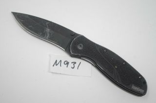Black Kershaw Blur Assisted Pocket Knife Ken Onion 1670blk Speedsafe Drop Point