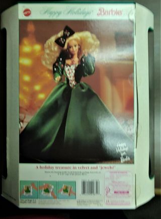 Happy Holidays Barbie 1991 2