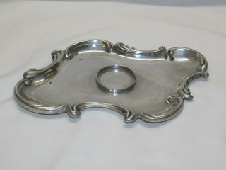 Antique Sterling Silver Ink Well Tray 89.  1 Grams - W - Hallmark