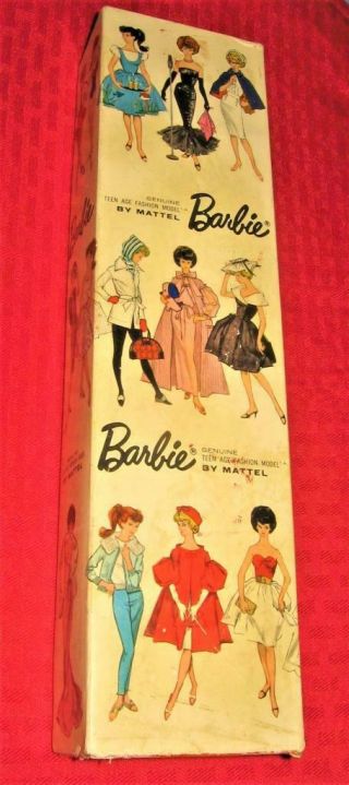 Vintage 1962 Stock No 850 Japan Blonde Ponytail Barbie Cardboard Box