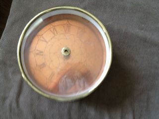 Vintage Brass And Copper Ships Style Clock Case