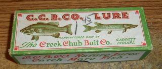 Vintage Creek Chub 2600 Jointed Pikie Lure Box