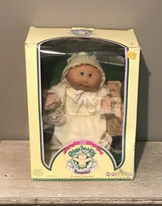 1985 Coleco Cabbage Patch Kids Preemie Girl Doll Vintage