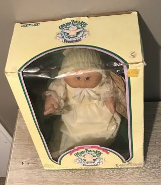 1985 Coleco Cabbage Patch Kids Preemie Girl Doll Vintage 3