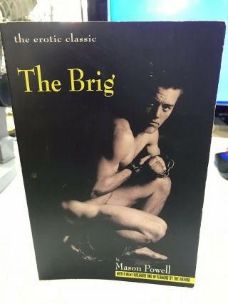 The Brig By Mason Powell Vintage Gay Sm Bdsm Fictional Novel 1995