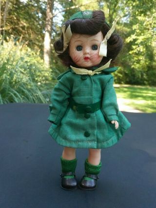 Vintage Terri Lee Ginger 7.  5 " Girl Scout Doll Complete Outfit