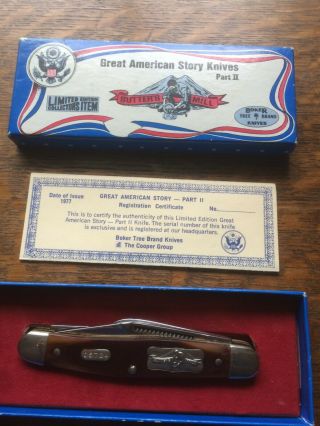 Boker Great American Story Knives Part Ii Limited Edition “sutters Mill”