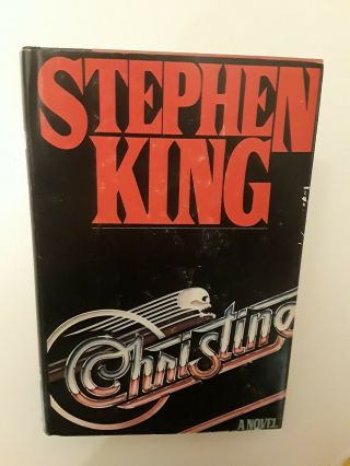 Christine By Stephen King (1983) Book Club Edition Hardcover,  Vintage Horror
