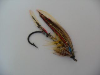 Childers Size 5/0 Vintage Gut Eye Salmon Fly Date About 1900 - 15