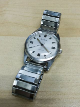 Rare Vintage Bulova Mens Automatic Watch - Swiss Made Automatic -
