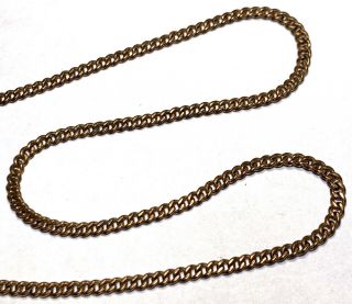 Antique Vintage Gold Filled Watch Fob Watch Chain 3