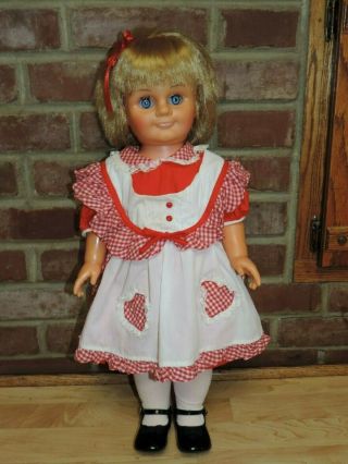 Vintage Cute Lili Ledy 23 " Doll Made In Mexico Eyes