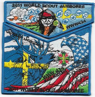 Kidi Kidish Lodge 434 2011 World Jamboree Oa Set Boy Scouts Bsa