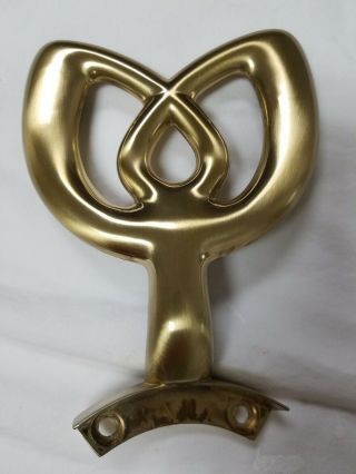 VTG Ceiling Fan Replacement Arm Tulip style antique brass Hampton Bay HGN52A 52 