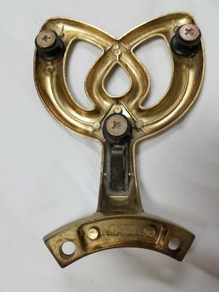 VTG Ceiling Fan Replacement Arm Tulip style antique brass Hampton Bay HGN52A 52 