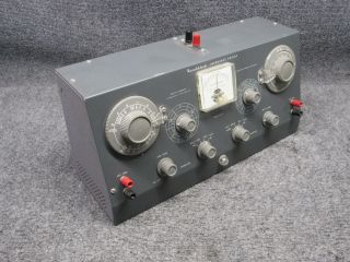 Heathkit Impedance Bridge 1b - 2a Antique Radio Meter
