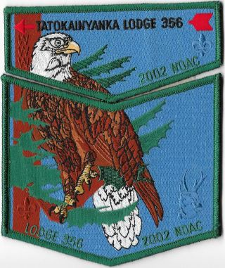 2002 National Order Of The Arrow Conference Noac Tatokainyanka Lodge 356 Grn