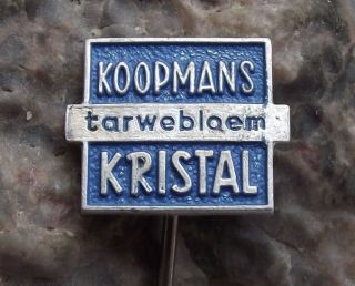 Antique Koopmans Tarwebloem Kristal Wheat Baking Flour Cake Making Pin Badge