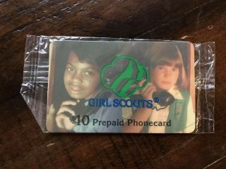 Girl Scout Vintage Mci Calling Card Nip