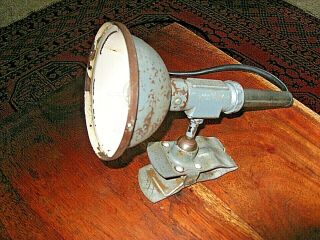 Vintage 1950’s Kelvin Norton Electric Co Inspection Lamp