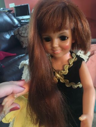 1970’s Chrissy Doll W/ Shoes And Outfits