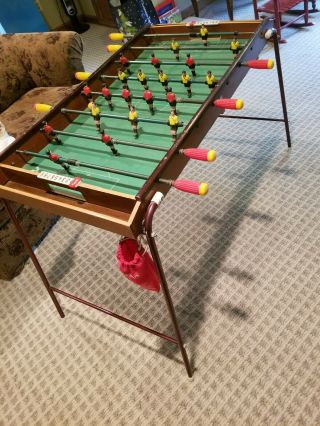 Antique Vintage Foosball Table,  Sportcraft,  Made In Italy