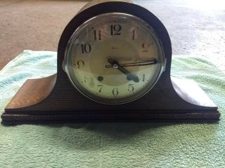 Vintage Napoleon Hat Mantle Clock Made By Widex