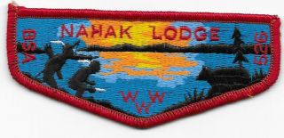 Nahak Lodge 526 Flap Order Of The Arrow Oa Boy Scouts Bsa
