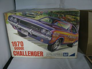Mpc 1970 Dodge Challenger Annual Kit 1470 - 200 Amt 1/25 Restore/junkyard Parts