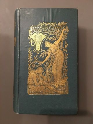 Antique " The Poems Of Edmund Waller Edited By G.  Thorn Drury - The Muses Library