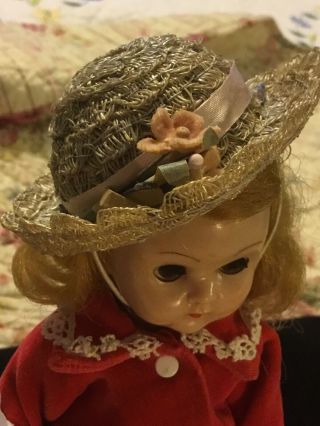 Vintage Hat For Ginny,  Madame Alexander,  Nancy Ann Doll
