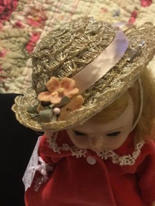 Vintage Hat For Ginny,  Madame Alexander,  Nancy Ann Doll 6