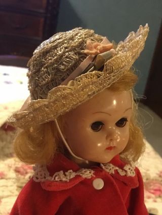 Vintage Hat For Ginny,  Madame Alexander,  Nancy Ann Doll 7