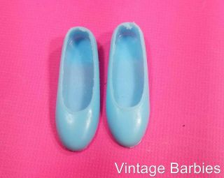 Skipper Doll Light Blue Shoes Japan Htf Near Vintage 1960 