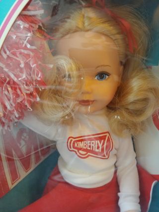 Vintage 1983 Tomy Kimberly Cheerleader Doll 4