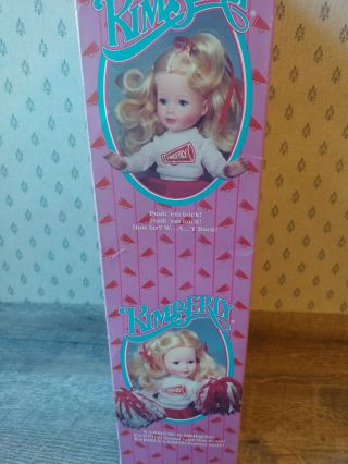 Vintage 1983 Tomy Kimberly Cheerleader Doll 5
