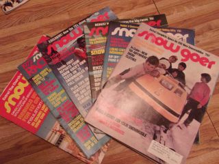Snow Goer Magazines 1972
